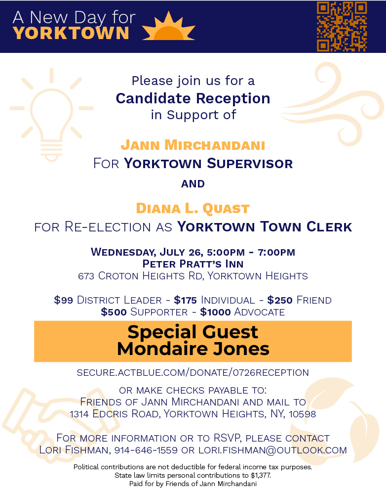 Candidate Reception With Mondaire Jones