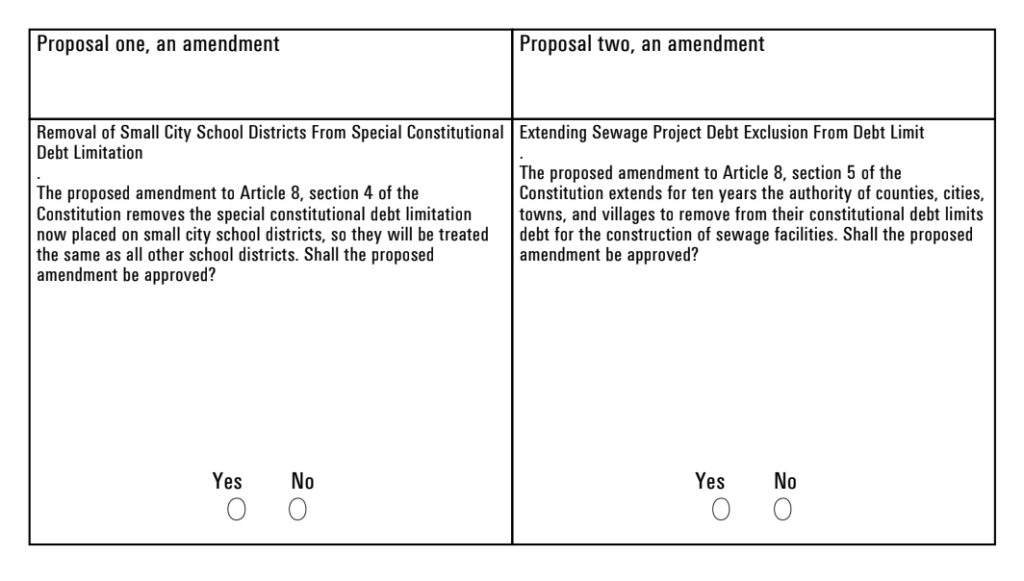 NY proposal to extend sewage facility debt exclusion